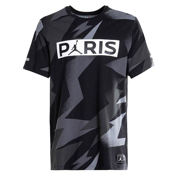 Camiseta de Entrenamiento Paris Saint Germain 2019 2020 Negro Gris